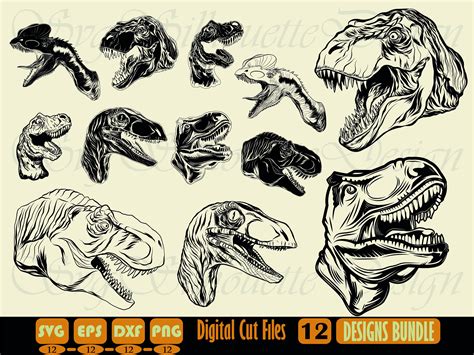 Dinosaur Head Svg T Rex Svg Dinosaur Svg T Rex Clipart Etsy