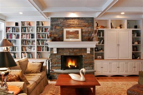 Awesome Built In Cabinets Around Fireplace Design Ideas 11 Decomagz Fireplace Design