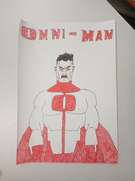 I Drew Omni Man Rinvincible