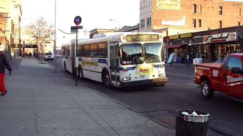 Mta New York City Bus New Flyer D60hf 5437 Bx40 E Tremont