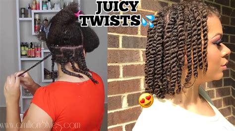 Tutorial: How To Twist Your Natural Hair Properly – A Million Styles