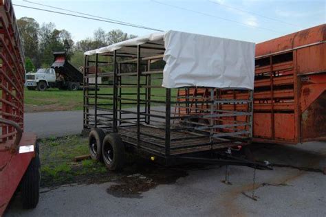 12ft Stock trailer - (Cleveland,TN) for Sale in Chattanooga, Tennessee Classified ...