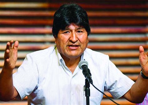 Evo Morales Temen mi postulación pero no lo lograrán silenciarme