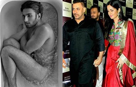 Salman Khan Katrina Kaif Holding Hands Ranveer Singh S Nude Shot Can You Guess If These Pics