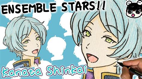 Ensemble Stars How To Draw Kanata Shinkai Step By Step Youtube