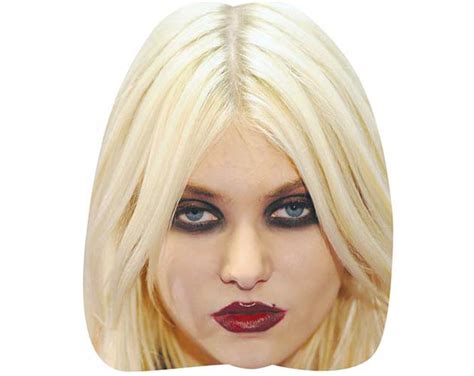 Cardboard Celebrity Masks Of Taylor Momsen Lifesize Celebrity Cutouts