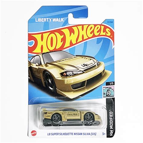 Hot Wheels LB Super Silhouette Nissan Silvia S Gold HW Modified Walmart