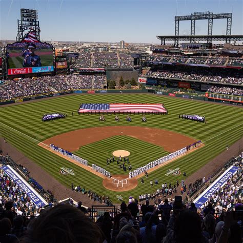 Coors Field Seating Chart Interactive Cabinets Matttroy