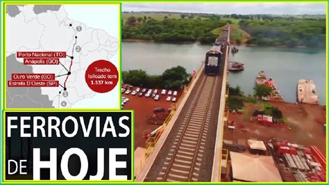 Vai Ser Entregue A Ferrovia Norte Sul O Trecho De Rio Verde GO Em Abril