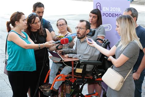 Fotos Pablo Echenique en Gijón El Comercio Diario de Asturias