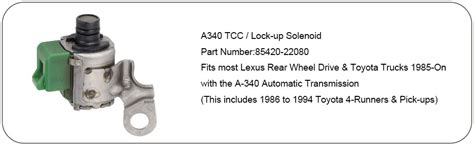 Amazon A Aw Transmission Tcc Lock Up Solenoid Shift Solenoids