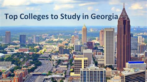 Top Colleges To Study In Georgia