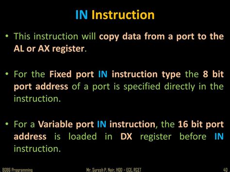 PPT - INTEL 8086 Instruction Set PowerPoint Presentation, free download ...