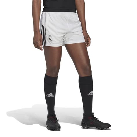 Adidas Real Madrid Short D Entra Nement Femme Blanc