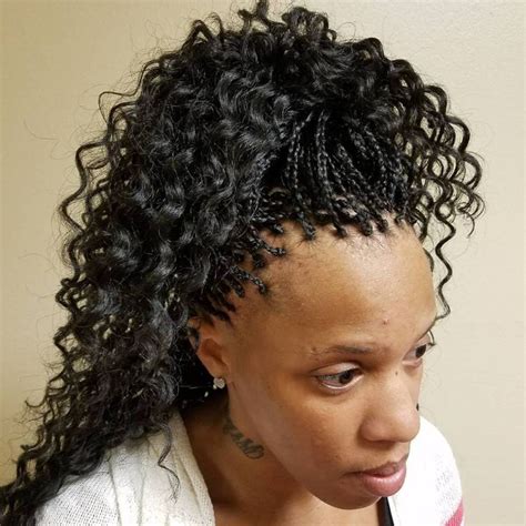 40 Ideas Of Micro Braids And Invisible Braids Hairstyles In 2021