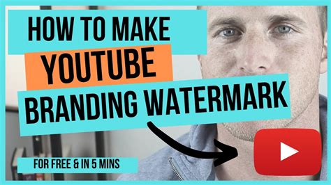 How To Create A Youtube Branding Watermark For Free In Less Than