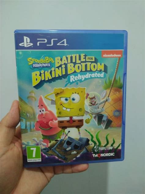 Spongebob Squarepants Battle For Bikini Bottom Rehydrated Ps Game Lazada Ph