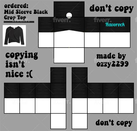 Roblox Crop Top Template Png Images And Photos Finder