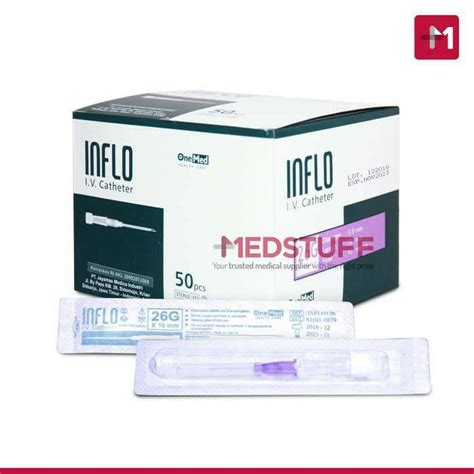 Jual Jarum Infus Inflo Iv Catheter G X Mm Onemed Shopee Indonesia