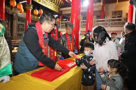 鹿耳門天后宮《年夜祭》 黃偉哲點頭香祈願國運昌隆市民安康