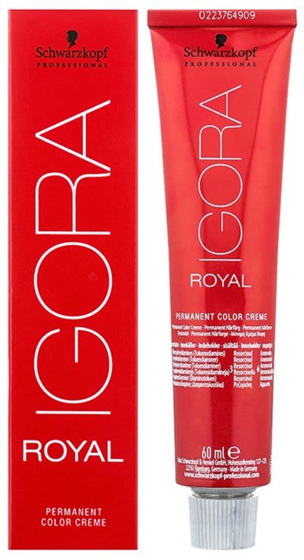 Igora Royal Schwarzkopf Professional Haarfarbe Ml Notino At