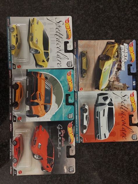 5 Hot Wheels Lamborghini Modellautos OVP Neu und originalverpackt in Dübendorf für CHF 49