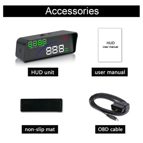 Wiiyii P Auto Hud Head Up Display Obd Smart Digit Grandado