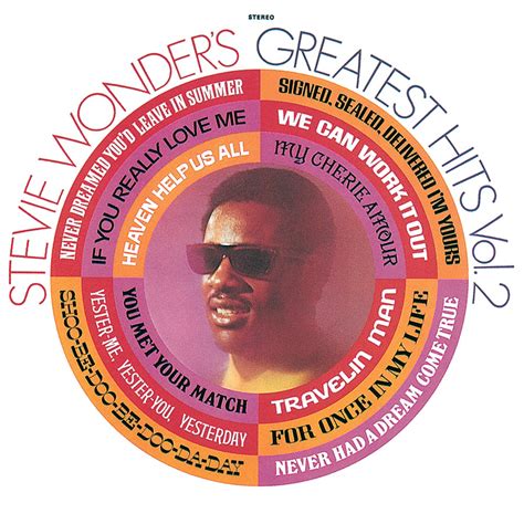 Stevie Wonder Stevie Wonder S Greatest Hits Vol 2 Reviews Album