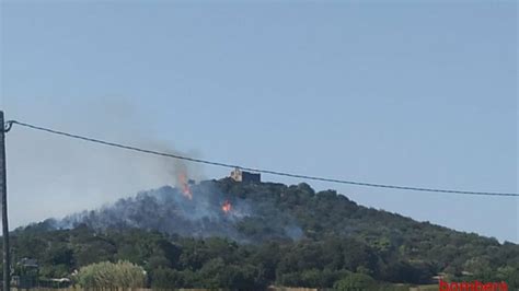 Controlat Un Incendi De Vegetació A Maçanet De La Selva