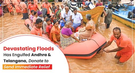 At Least 27 Dead And Lakhs Severely Affected In Andhra Floods Donate