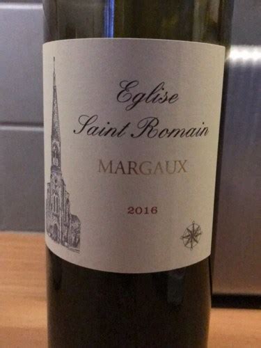 2016 L Thienpont Eglise Saint Romain Margaux Vivino US