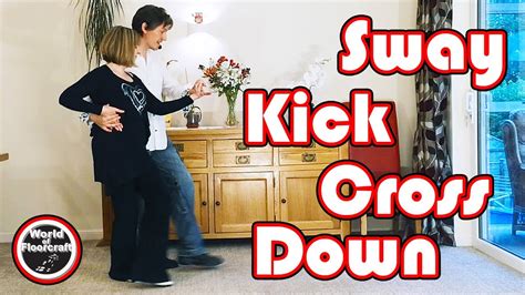 Intermediate Modern Jive Sway Kick Cross Down Youtube