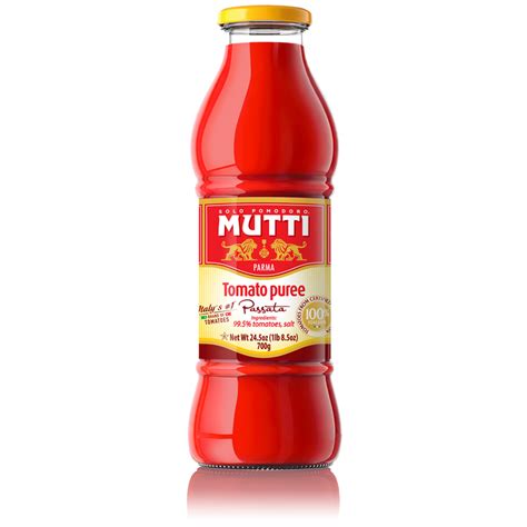 Mutti Passata di Pomodoro (Tomato Puree), 700g – Shop Italy Online