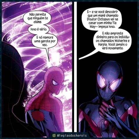 Pin De Eduardo Tasca Em Memes Em Miles Morales Wolverine Peter