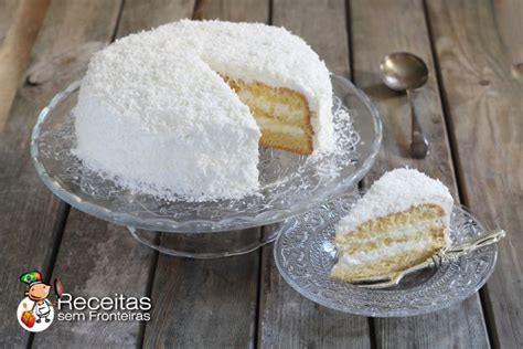 Layer Cake Bolo Em Camadas De Coco O Nosso Tradicional Cabe A De