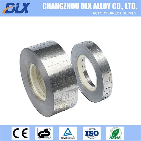 High Purity Tin Plated Nickel Strip Nickel Plated Steel Strip