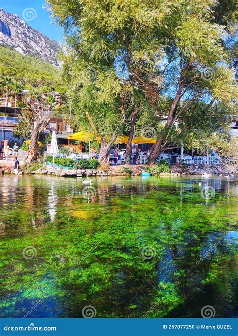 Beautiful Azmak River View At Akyaka Mugla Editorial Image Image Of