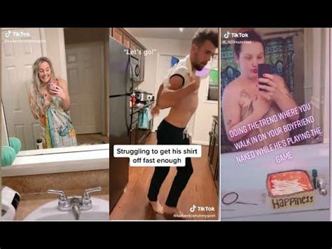 Walked Out Naked In Front Of Your Boyfriend To See His Reaction Tiktok Part Youtube