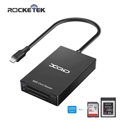 Lector De Tarjetas De Alta Velocidad Tipo C A Xqd Sd Adaptador Usb