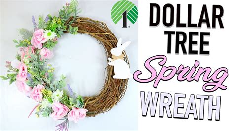 Dollar Tree Diy Gorgeous 1 Spring Door Wreath Sensational Finds