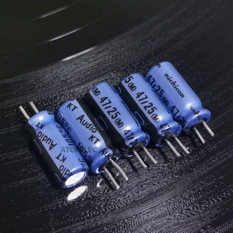 Pcs Nichicon Audio Kt Ka Series Hi Fi Electrolytic Capacitors