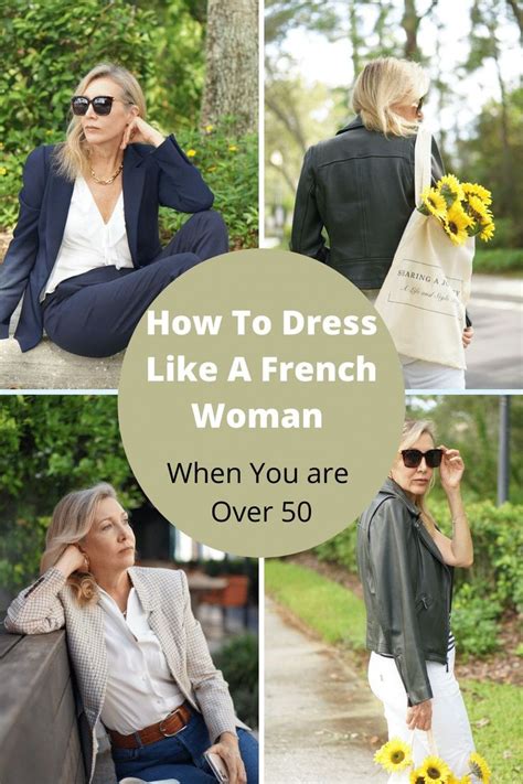 How To Dress Like French Women When You Are Over 50 Sharing A Journey