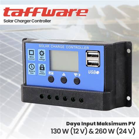 Jual Solar Charge Controller Scc Pwm Pengisi Daya Surya A A A V