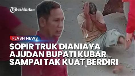 TERUNGKAP Kondisi Sopir Truk Seusai Dianiaya Ajudan Bupati Kutai Barat