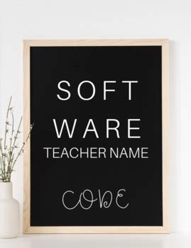 Class Code - Poster for Teachers by hereforthehistory | TpT