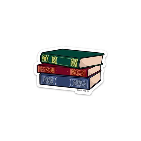 The Stack Of Books Sticker Bubble Stickers Cool Stickers Travel