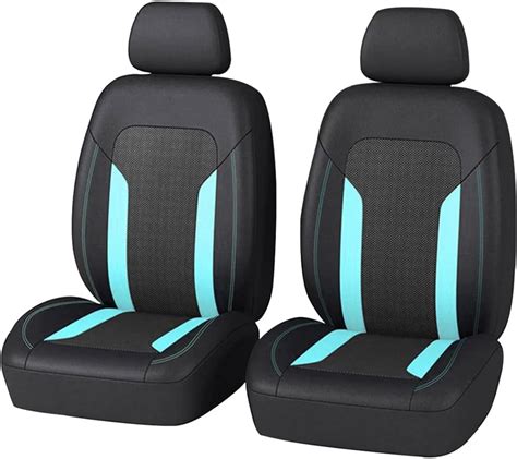 Amazon.com: BELOMI 2 Pack Car Seat Covers, Premium Mesh Cloth Front ...