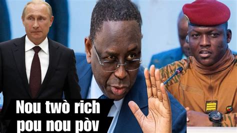 Nou twò rich pou nou pòv poukisa nou oblije al mache mande nan tout