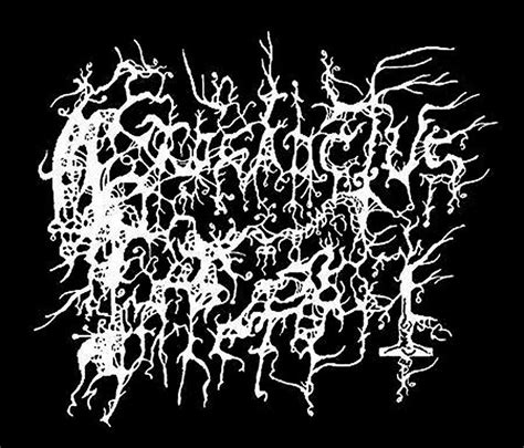 31 illegible black metal band logos