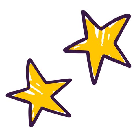 Stars Decoration Doodle PNG & SVG Design For T-Shirts